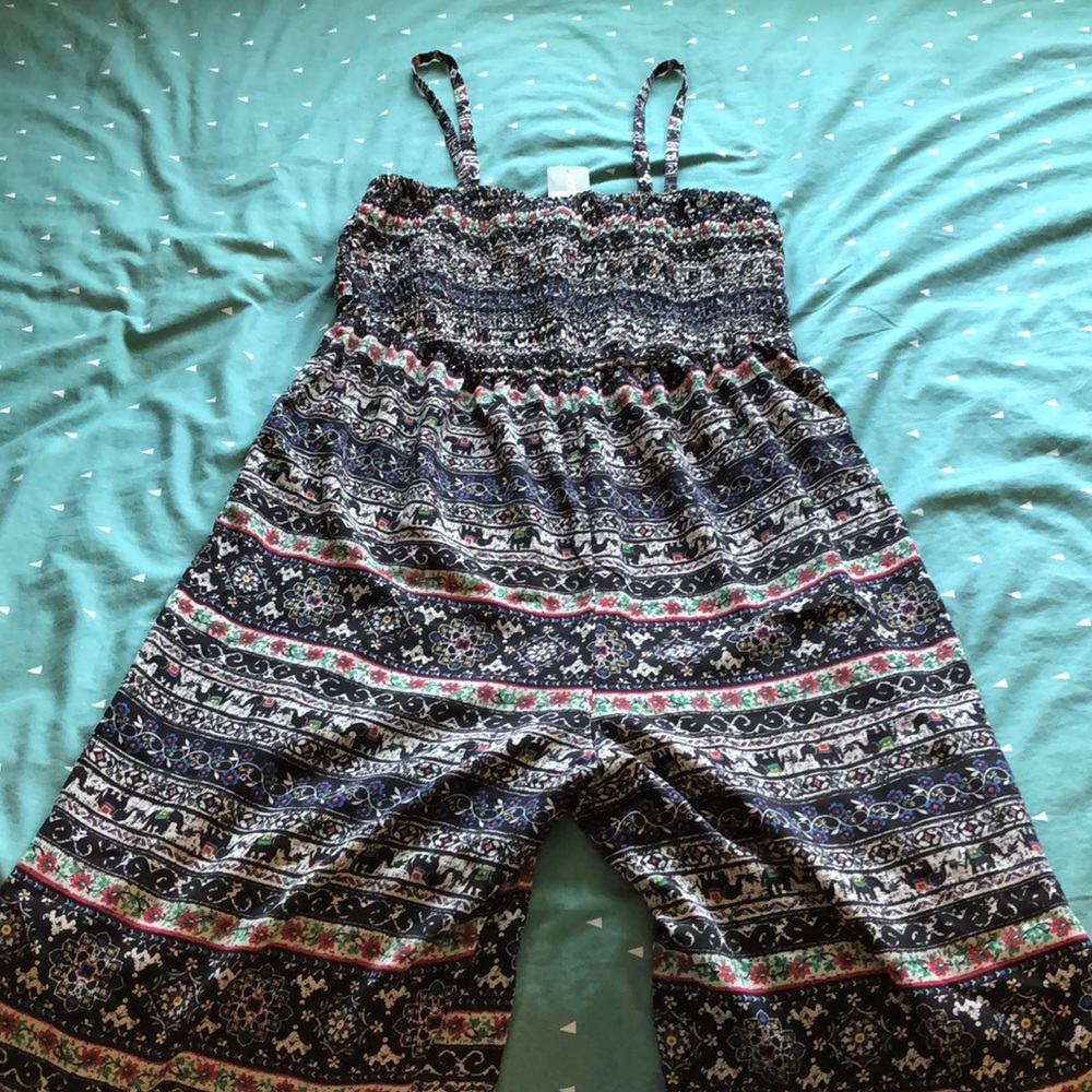 Long pants body suit